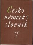 Česko - německý slovník i. a ii.  - náhled