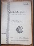 Spiritistická revue 1927 / 8. ročník - náhled
