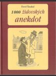 1000 židovských anekdot - náhled