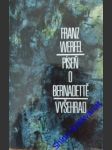 Píseň o bernadettě - werfel franz - náhled