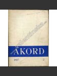 Akord, revue pro kulturní synthesu. 2/1937 - náhled