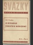 O divadlo vskutku národní - náhled