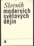 Slovník moderních světových dějin - náhled