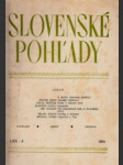 Slovenské pohľady 1954 č. 6. roč. 70. - náhled