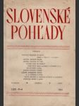 Slovenské pohľady 1954 č. 7.-8. roč. 70. - náhled