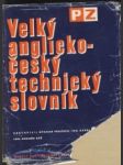 Velký anglicko český technický slovník III. P-Z - náhled