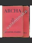 Archa: Revue pro literaturu..., r. XX. (1932) - náhled