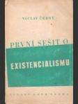 První sešit o existencialismu - náhled