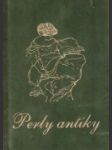 Perly antiky - náhled