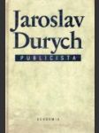 Jaroslav Durych, publicista - náhled