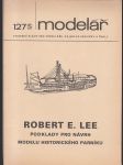 Modelář 127 S / Robert E. Lee - Podklady pro návrh modelu historického parníku - Stavební plány pro modeláře, zájmové kroužky a školy - náhled
