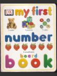 My first number board Book - náhled