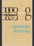 Krátka gramatika Slovenská - náhled