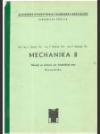 Mechanika II. - náhled