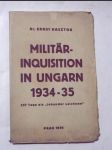 Militär-inquistion in ungarn 1934-35 - náhled