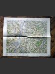 Černousy - mapa 3554 vojenský zeměpisný ústav v praze - náhled