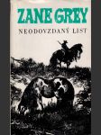 Neodovzdaný list - náhled