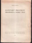 Slovenský prestolný prosbopis z roku 1842 diel prvý (veľký formát) - náhled
