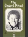 Věra Šimková Plívová - náhled