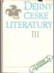Dějiny české literatury III. - náhled