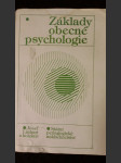 Základy obecné psychologie - náhled