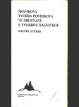 Šrámkova tvorba povídková ve srovnání s tvorbou básnickou - náhled