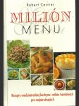 Milión menu - náhled