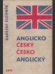 Anglicko - český a česko - anglický kapesní slovník - náhled