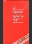 Zápisník agitátora 1981 - náhled