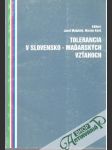 Tolerancia v slovensko - maďarských vzťahoch - náhled