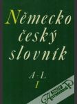 Německo - český slovník /I.- II./ - náhled