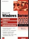 Microsoft windows server 2003  kapesní rádce administrátora - náhled