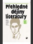 Přehledné dějiny literatury ii. - náhled