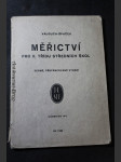 Měřictví pro II. třídu středních škol - náhled