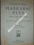 Maškarní ples - somma antonio / piave francesco m. - náhled