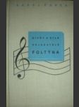 Život a dílo skladatele Foltýna (1939) - ČAPEK Karel - náhled