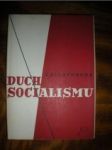 Duch socialismu - SVOBODA Emil - náhled