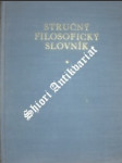 Stručný filosofický slovník - kolektiv - náhled