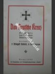 Das Deutsche Kreuz - REITERER Arbogast - náhled