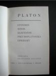 Epinomis s dialogy Minos a Kleitofon (2) - PLATON - náhled