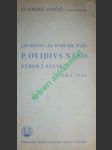 Výbor z básní - díl i. text - naso publius ovidius - náhled