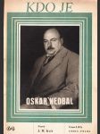 Kdo je Oskar Nedbal - náhled