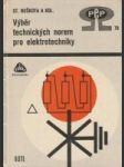 Výběr technických norem pro elektrotechniky - náhled
