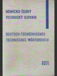 Německo - český technický slovník - náhled