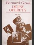 Dejiny operety - náhled