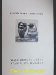 Malé bronzy a cíny stanislava hanzíka - katalog výstavy galerie díla v ústí nad labem v květnu 1972 - berka čestmír / sudek josef - náhled