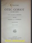 Otec goriot ( le pére goriot ) - sceny ze života pařížského - balzac honoré de - náhled