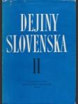 Dejiny Slovenska II. - náhled
