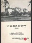 Výročná správa 1969/70 - Pedagogická škola v Turčianskych Tepliciach - náhled