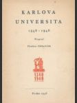Karlova universita 1348 - 1948 - náhled